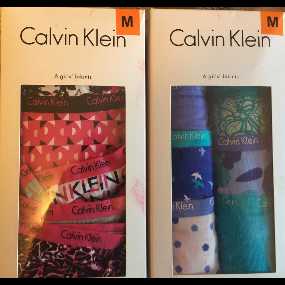 Calvin Klein MEDIUM girls underwear